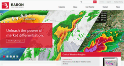 Desktop Screenshot of baronweather.com
